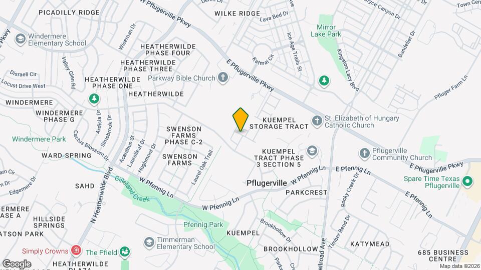 502 Fiery Skipper Dr Map and Location Details