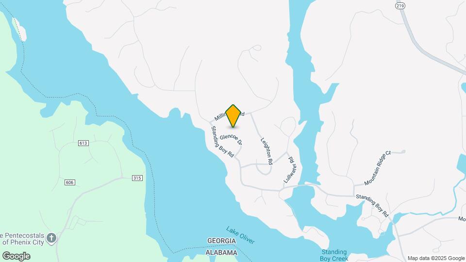 1544 Glencoe Dr Map and Location Details