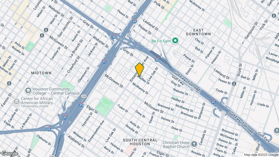 2424 Hadley St Map and Location Details