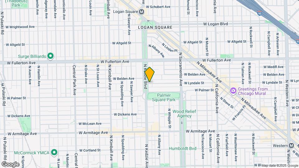 2237 N Kedzie Blvd Map and Location Details