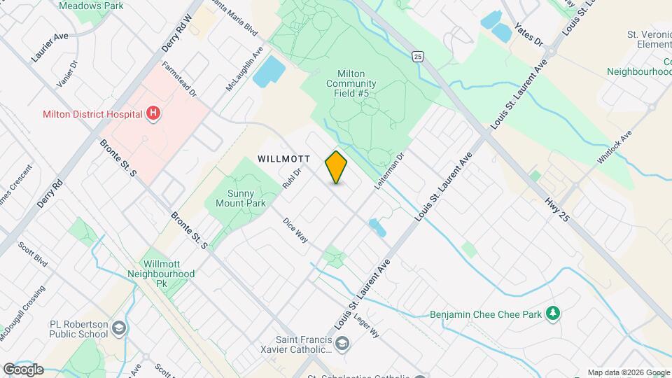 945 Farmstead Dr Map and Location Details