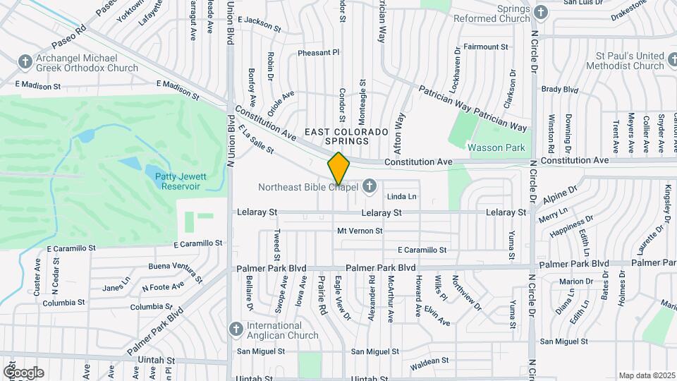 1805 Eagle View Dr Map and Location Details
