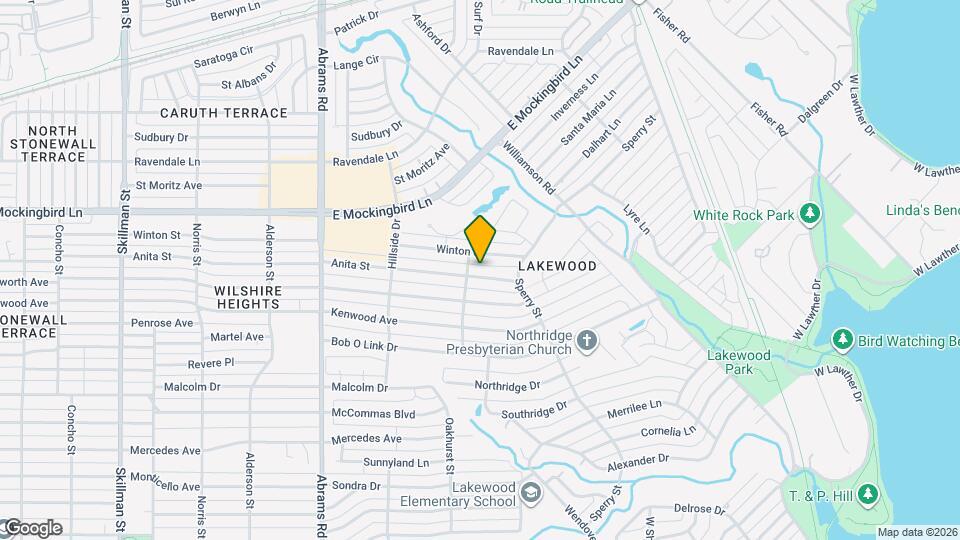 6611 Anita St Map and Location Details