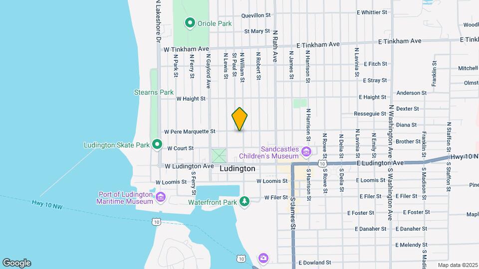 209 N William St, Unit #2 Map and Location Details