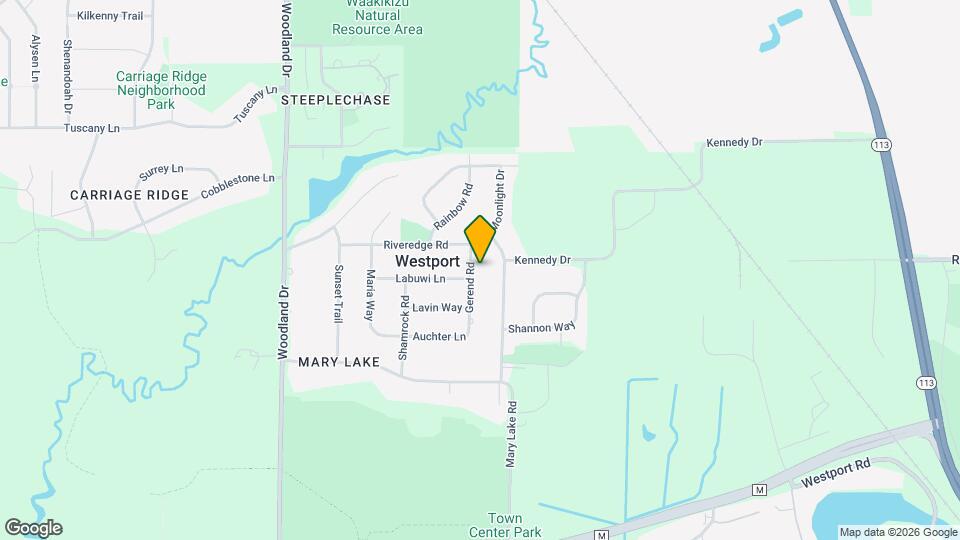 5534 Gerend Rd Map and Location Details