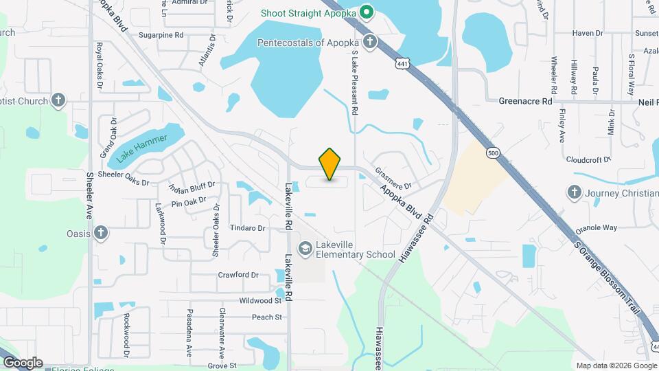 1729 Chatham Cir Map and Location Details