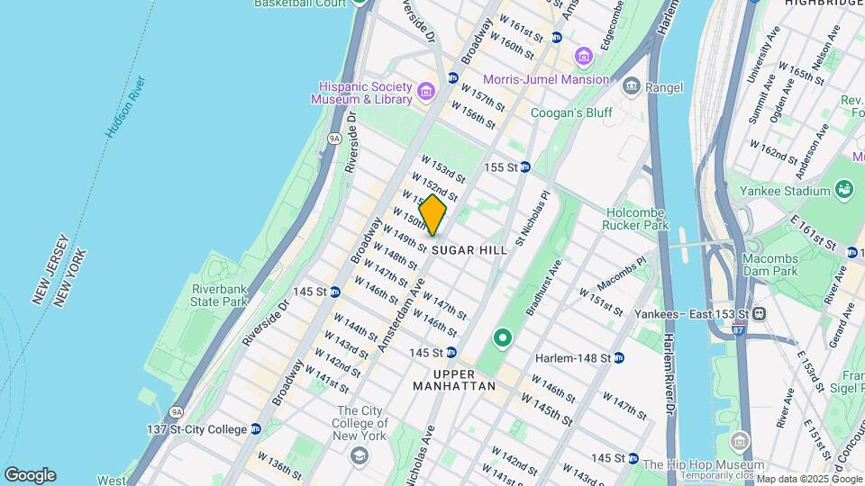 1808 Amsterdam Ave Mapa y Detalles de la Ubicación