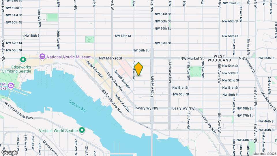 1544 NW 52nd St Map and Location Details