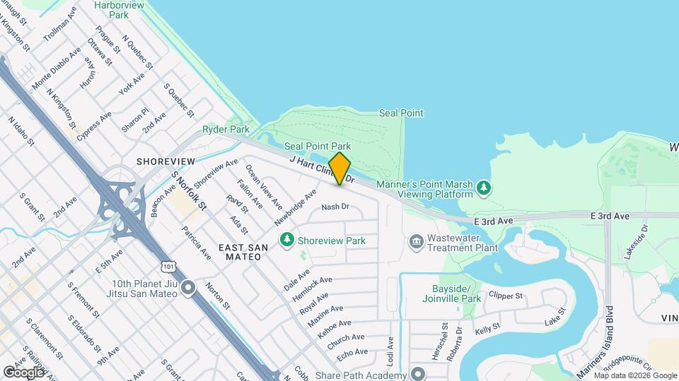 1936 Shoreview Ave Map and Location Details