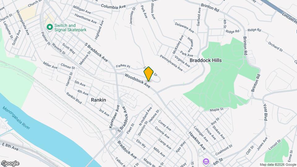 2703 Woodstock Ave Map and Location Details