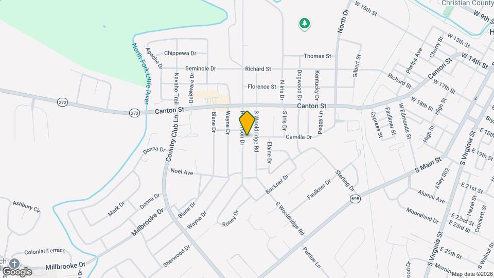 426 Henderson Dr Map and Location Details