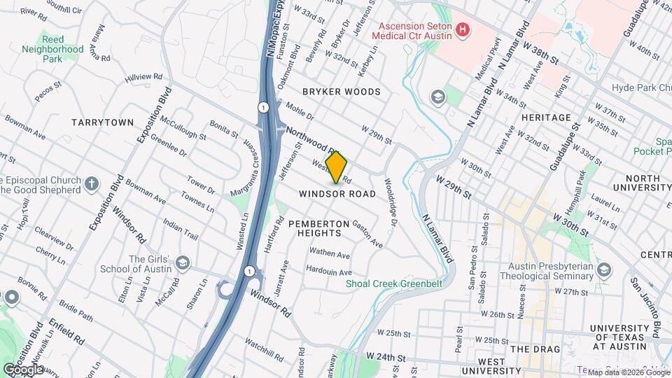 1500 Preston Ave Map and Location Details