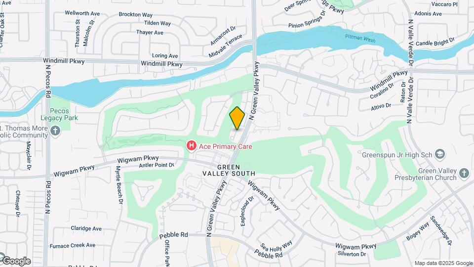 Green Valley Country Club Apts Map and Location Details