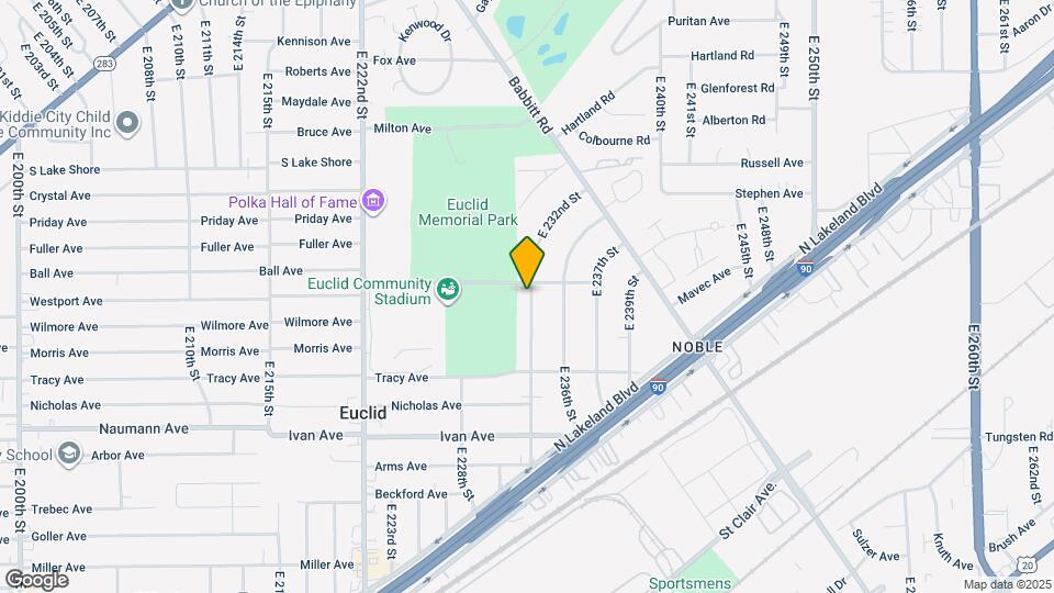 792 E 232nd St Map and Location Details
