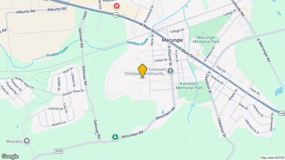 205 Willow St Map and Location Details