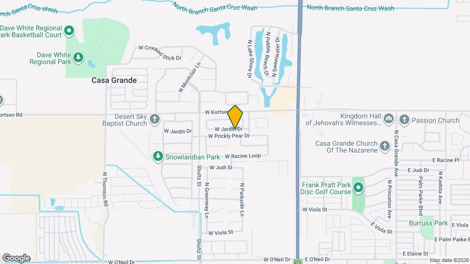 629 W Jardin Dr Map and Location Details