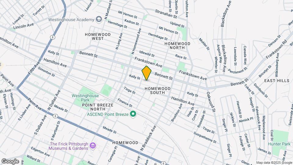 7314-7322 Kelly St Mapa y Detalles de la Ubicación
