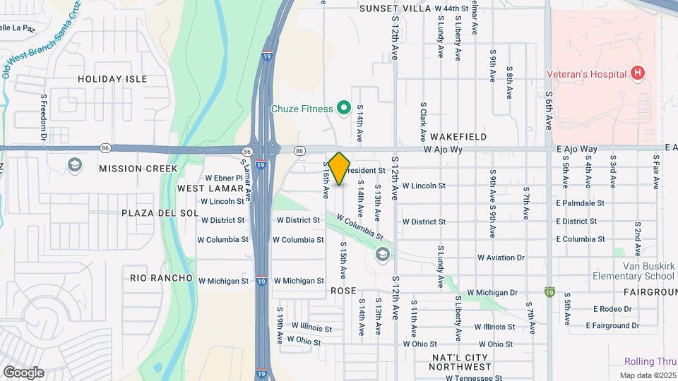 4000 S 15th Ave Map and Location Details
