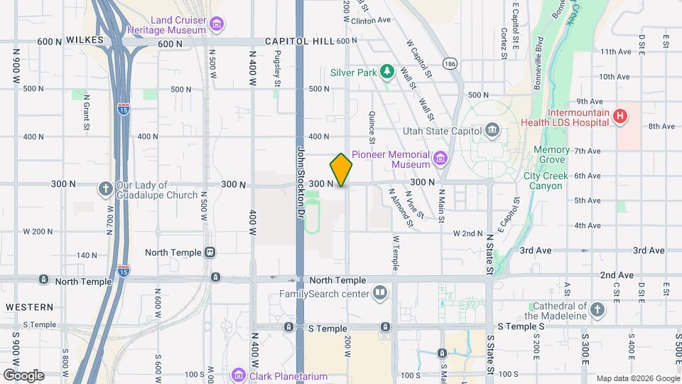 271 N 200 W, Unit Unit 1 Map and Location Details