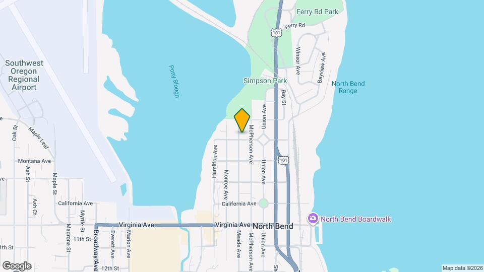 1595 Meade Ave Mapa y Detalles de la Ubicación