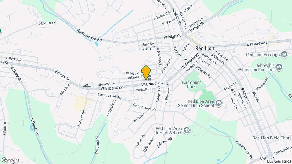 613 W Broadway Map and Location Details