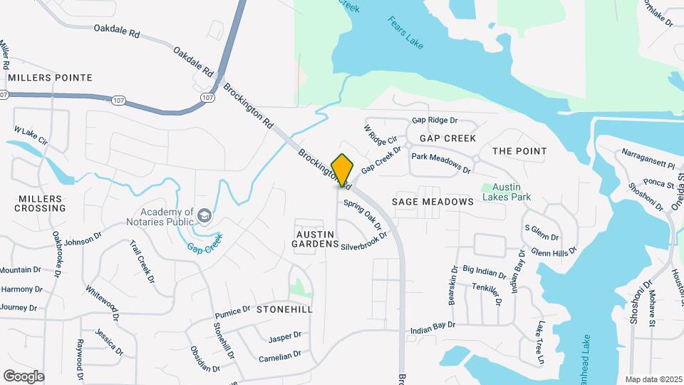 103 Shady Oak Dr Map and Location Details