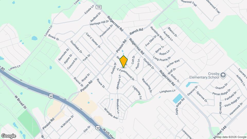 110 Meadow Ct Mapa y Detalles de la Ubicación