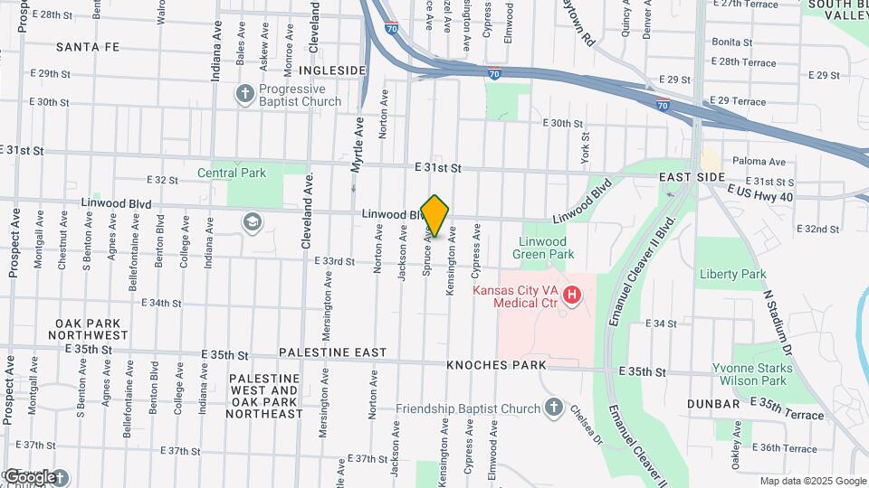 3225 Spruce Ave Map and Location Details