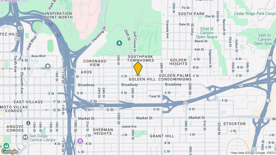 2633-2639 C St Map and Location Details