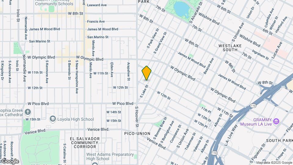 1143 S Lake St Map and Location Details