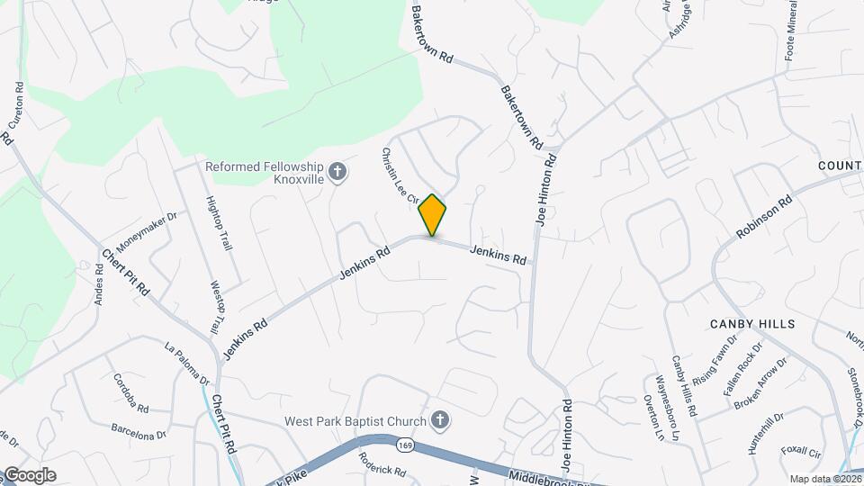 7520 Jenkins Rd Map and Location Details