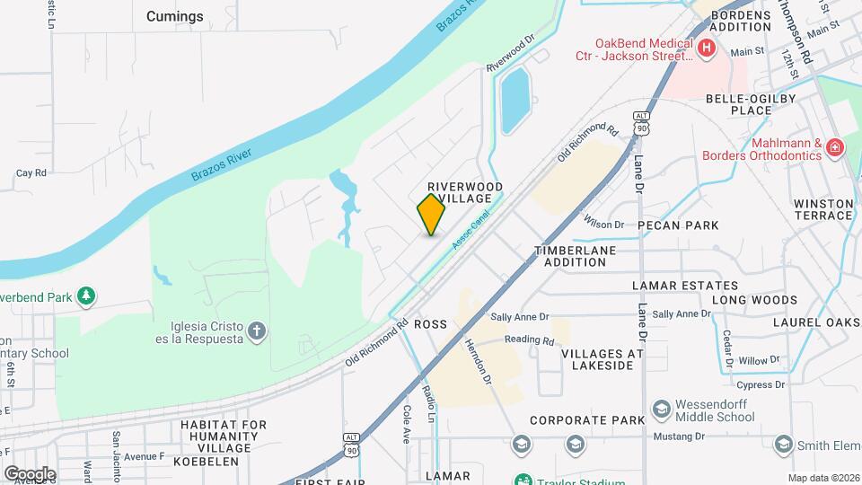 4803 S Richwood Dr Map and Location Details