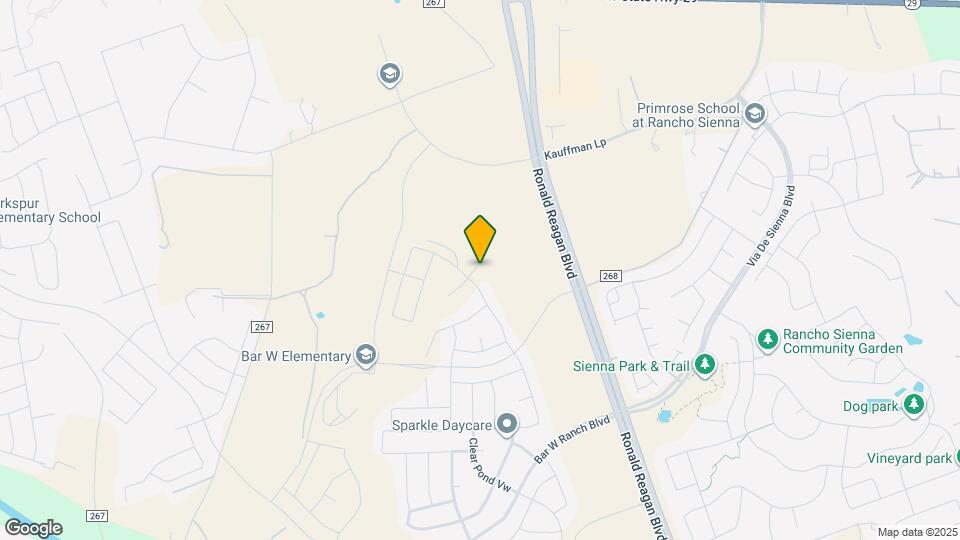 2512 Hackamore Dr Map and Location Details