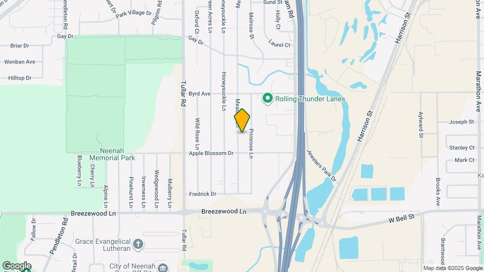 1254-1256 Meadow Ln Map and Location Details