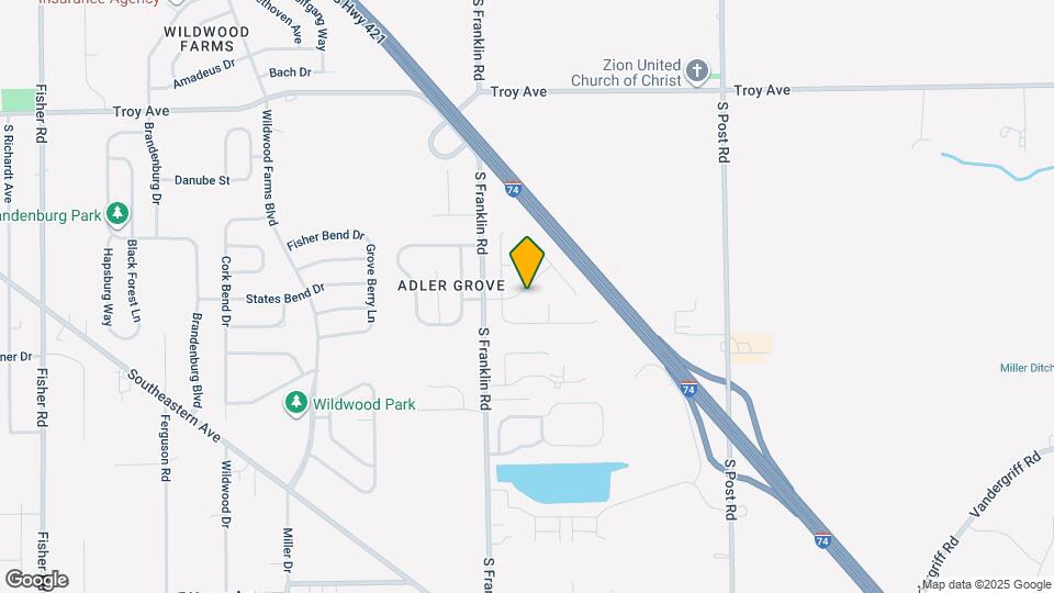8513 Sweet Birch Dr Map and Location Details