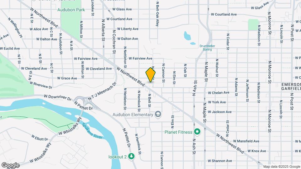 2112 W Northwest Blvd Map and Location Details