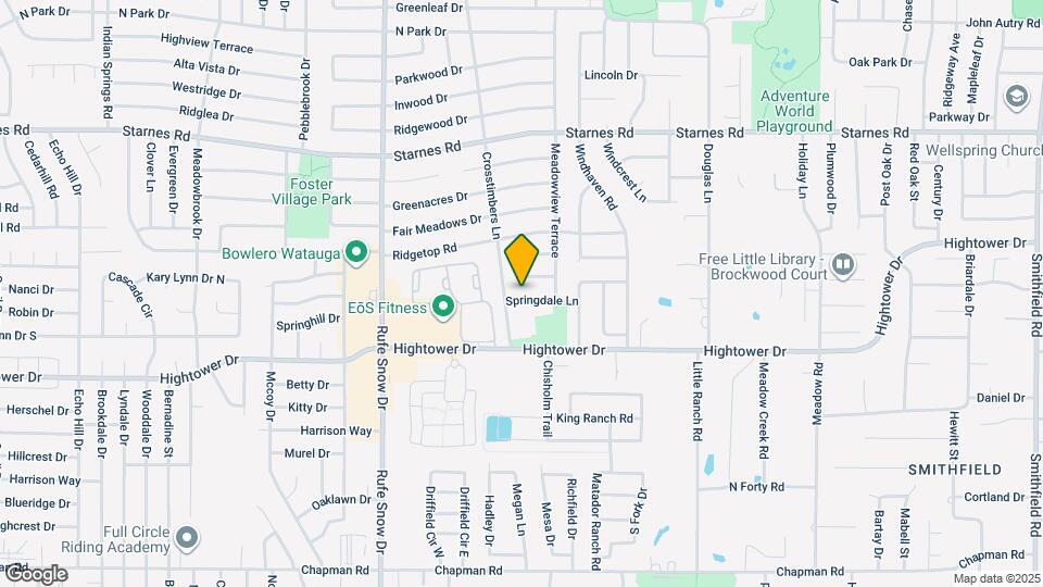 6807 Springdale Ln Map and Location Details
