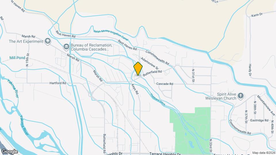 2308 Butterfield Rd Map and Location Details