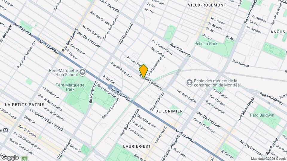 2035-2039 Dandurand St Map and Location Details