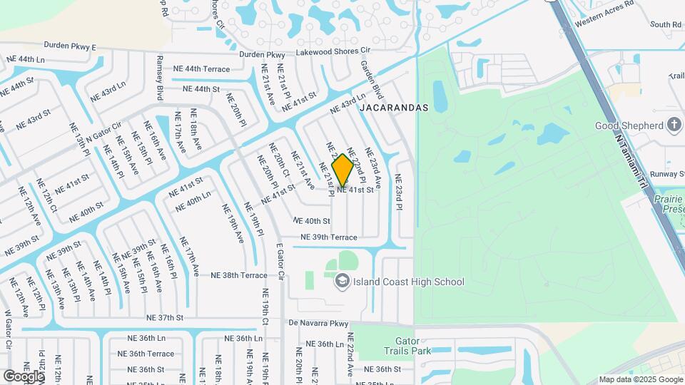 4026 NE 22nd Ave Map and Location Details