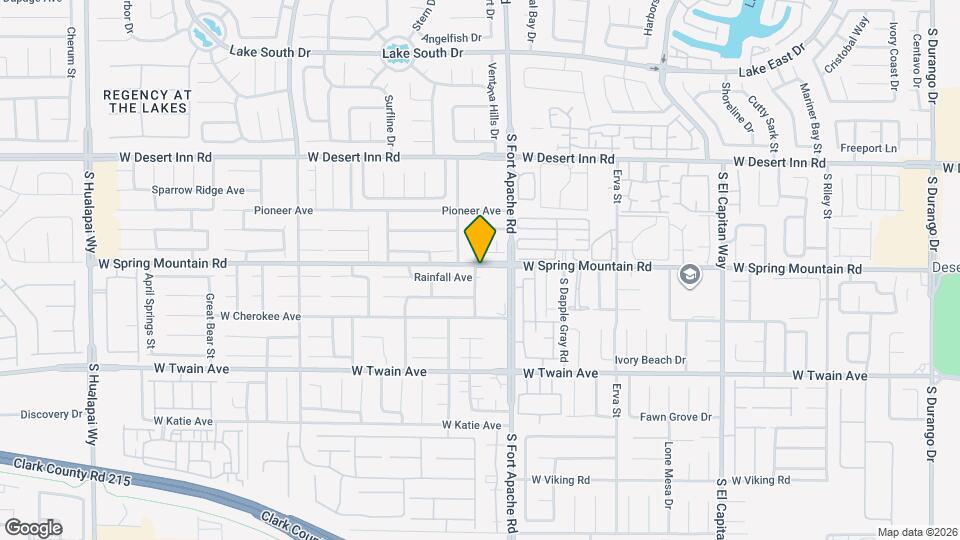 9456 Rainfall Ave Map and Location Details