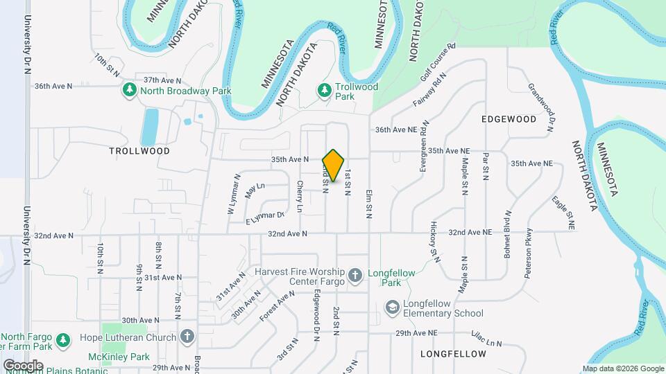 3403 2nd St N Map and Location Details