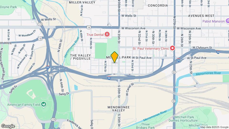 3520-3522-3522 W Mt Vernon Ave Mapa y Detalles de la Ubicación