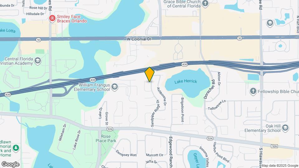 414 Sandpiper Ridge Dr Map and Location Details