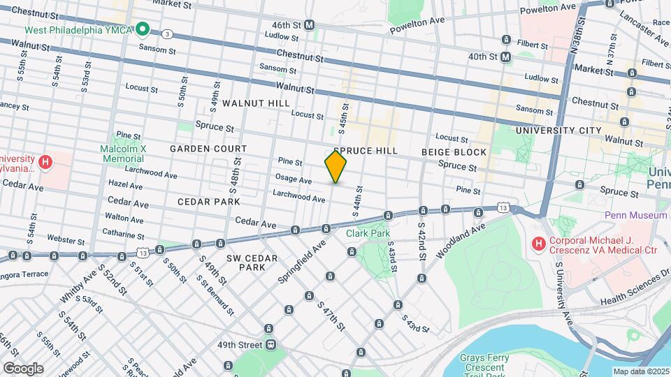 4428 Osage Ave Mapa y Detalles de la Ubicación