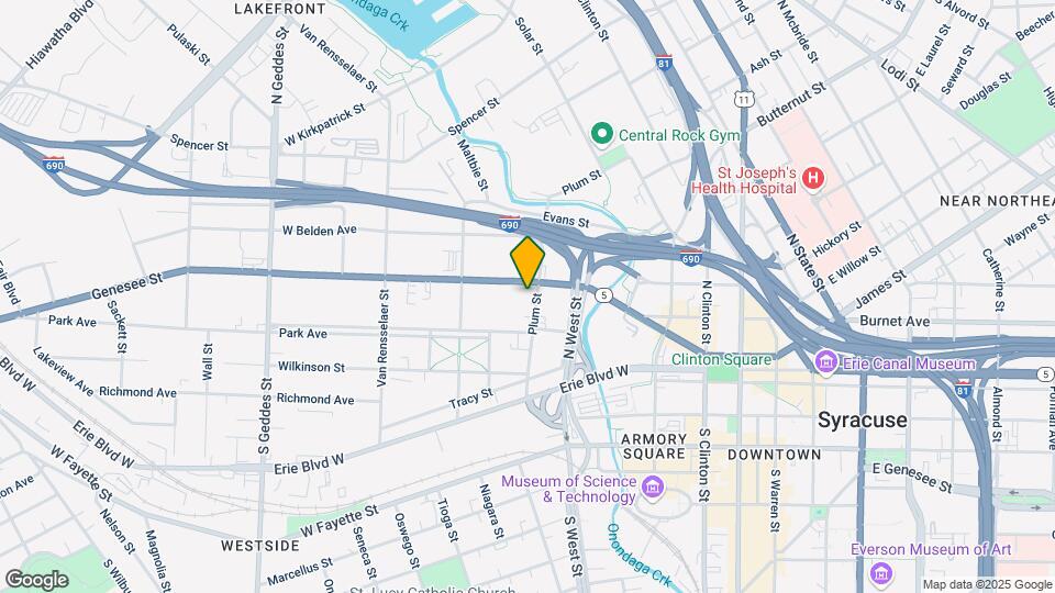 Brownstone Luxury Studio Apartments Map and Location Details