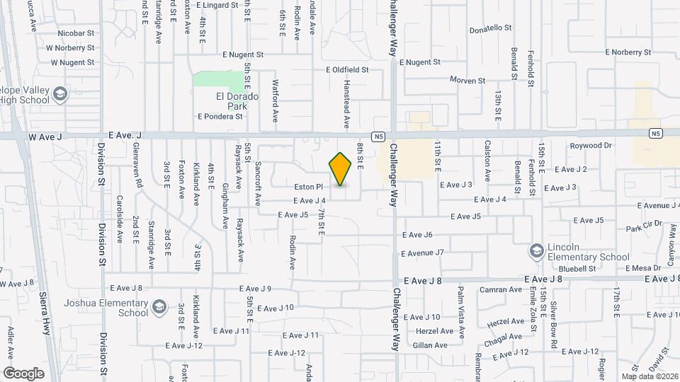 44215 Hanstead Ave Map and Location Details