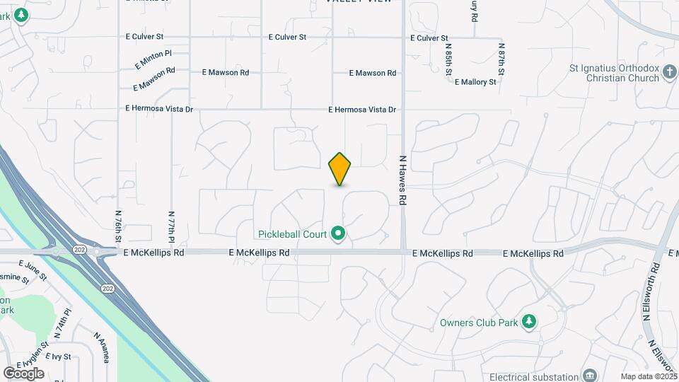 8214 E Kael St Map and Location Details