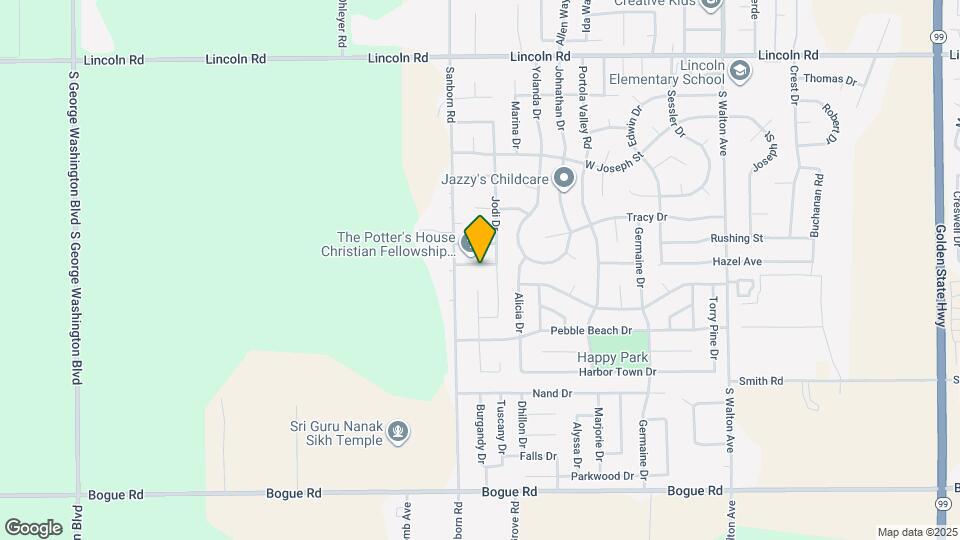 2036 La Rabyn Way Map and Location Details