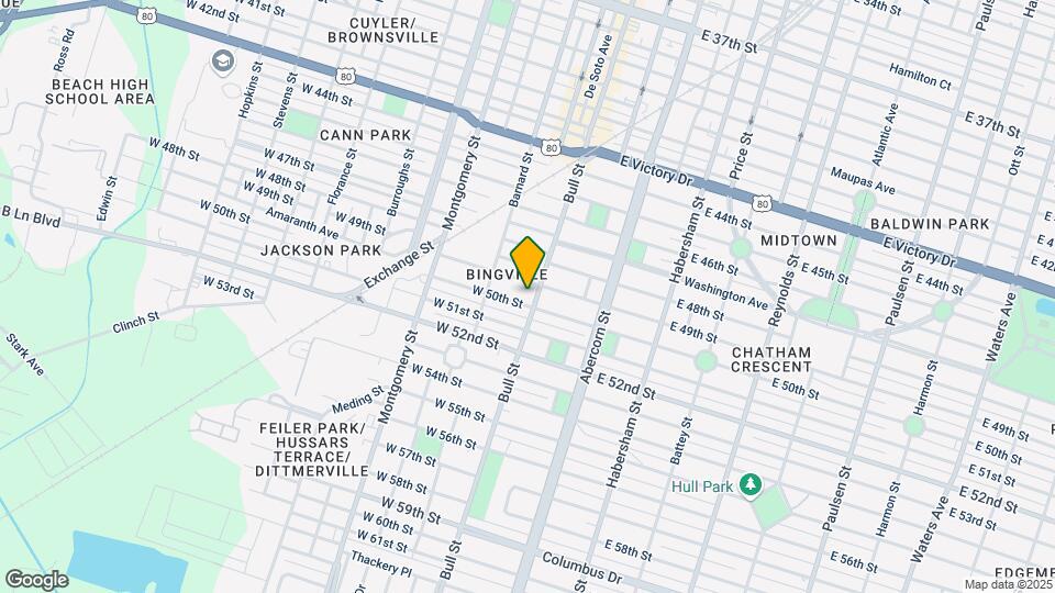 3311 Bull St, Unit C Mapa y Detalles de la Ubicación